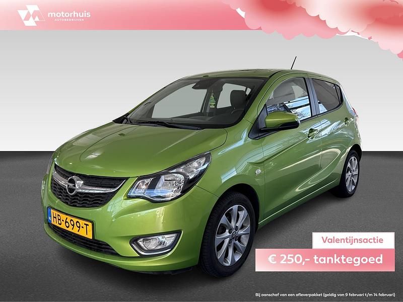 Groen Occasion 2015 Opel Karl Cosmo Hatchback | € 8.140 (Iets duurder) - Afbeelding 1/4