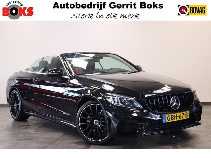 Zwart Occasion 2024 Mercedes C200 Sport Edition Cabriolet | € 39.450 - Afbeelding 1/3