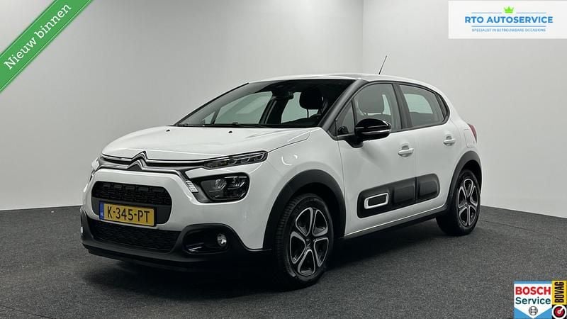 Wit Gebruikt 2021 Citroën C3 Feel Hatchback | € 10.500 (Goede deal) - Afbeelding 1/4