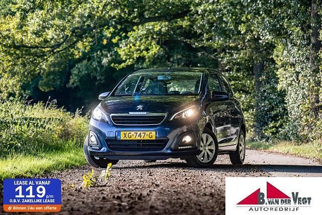 Blauw Gebruikt 2018 Peugeot 108 Active Hatchback | € 7.250 (Eerlijke prijs) - Afbeelding 1/4