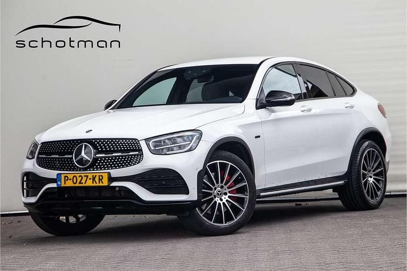 Wit Gebruikt 2021 Mercedes GLC300 Premium Coupé | € 44.500 (Goede deal) - Afbeelding 1/4