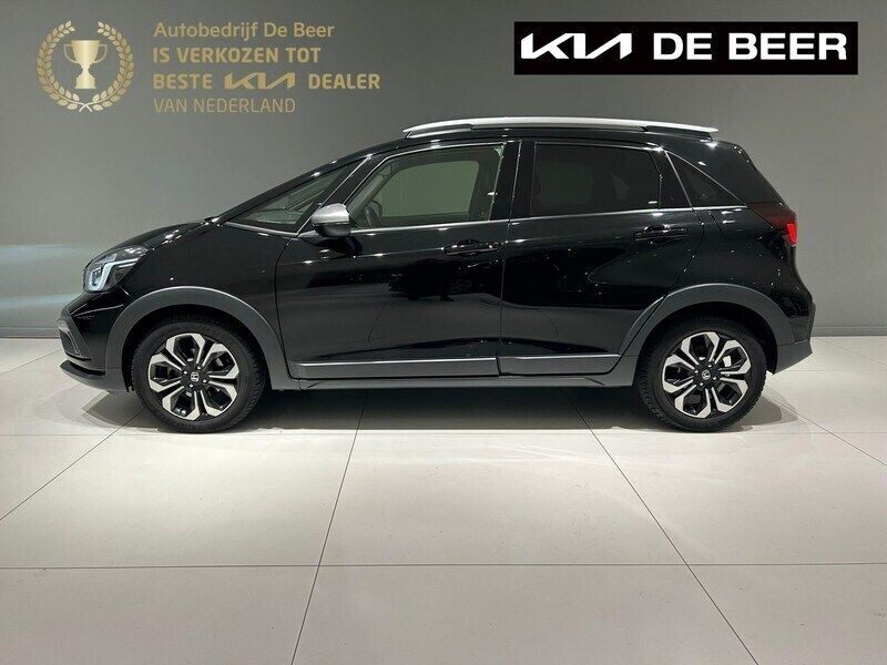 Zwart Gebruikt 2020 Honda Jazz Hybrid Hatchback | € 15.995 (Super prijs) - Afbeelding 1/4
