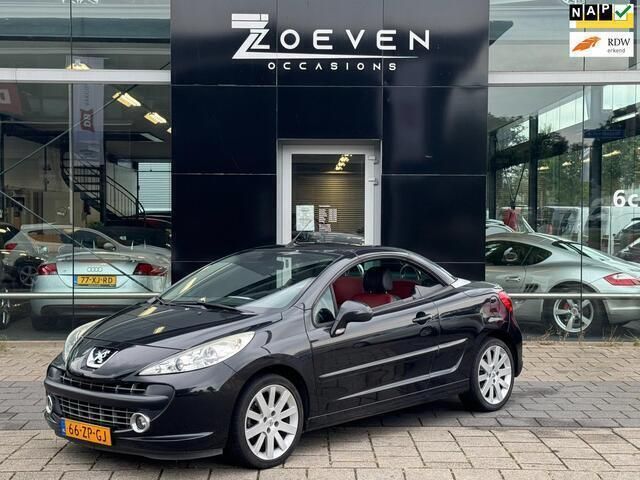 Zwart Gebruikt 2008 Peugeot 207 CC Sport Cabriolet | € 3.995 (Eerlijke prijs) - Afbeelding 1/4
