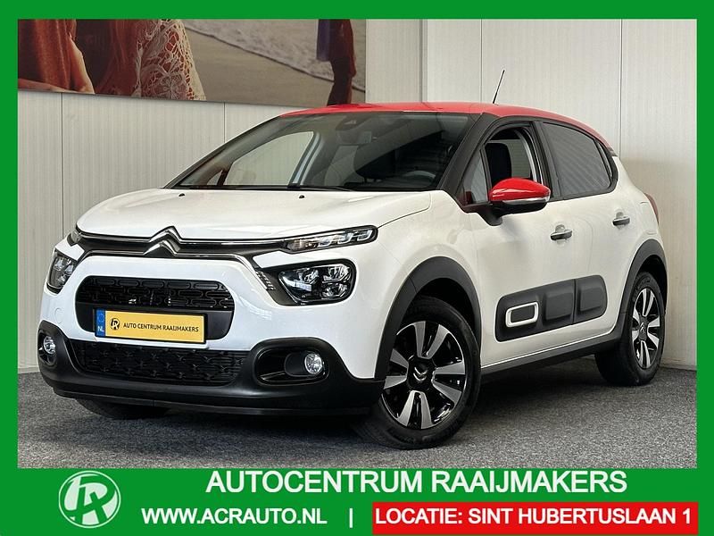 Wit (metallic) Gebruikt 2023 Citroën C3 Shine Hatchback | € 13.340 (Super prijs) - Afbeelding 1/4