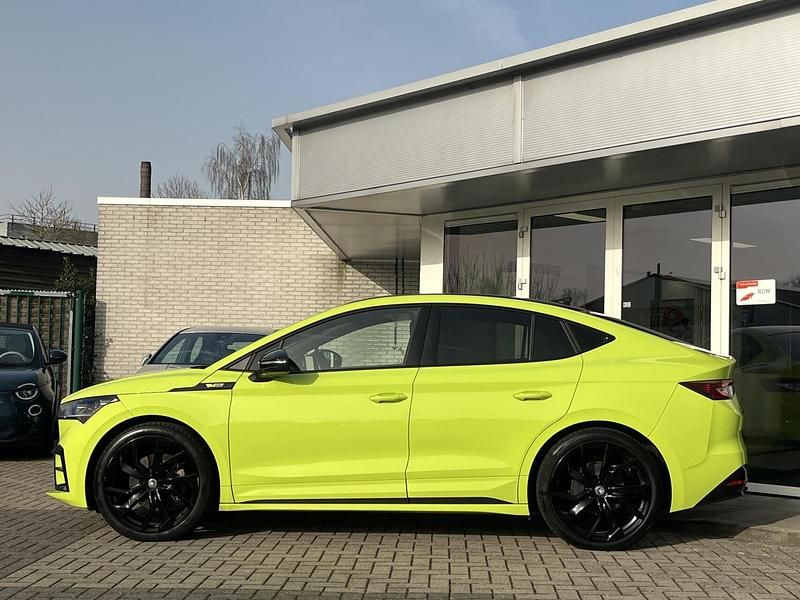 Occasion Skoda Enyaq iV RS 220 kW (300 PK) 2022 Groen SUV