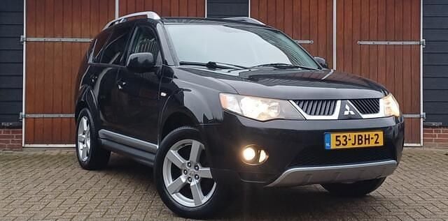 Zwart Gebruikt 2009 Mitsubishi Outlander Instyle SUV | € 5.250 (Super prijs) - Afbeelding 1/3