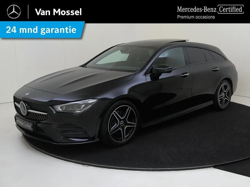 Zwart Gebruikt 2020 Mercedes CLA200 Shooting Brake Business Stationwagen | € 34.945 (Duur) - Afbeelding 1/4