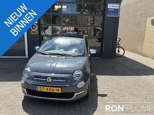 Grijs Gebruikt 2018 Fiat 500 Hatchback | € 10.900 (Eerlijke prijs) - Afbeelding 1/4