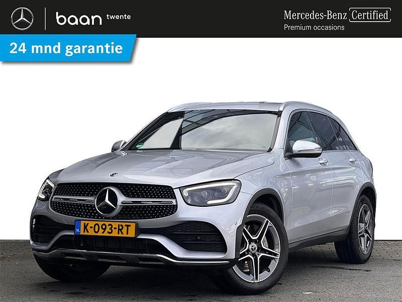 Grijs Gebruikt 2021 Mercedes GLC200 AMG line SUV | € 41.900 - Afbeelding 1/4