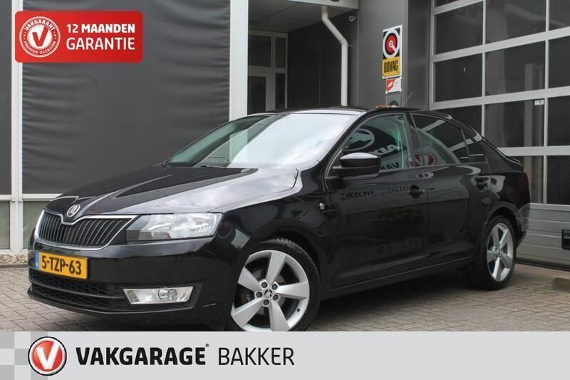 Zwart Gebruikt 2013 Skoda Rapid Ambition Hatchback | € 6.950 (Eerlijke prijs) - Afbeelding 1/4