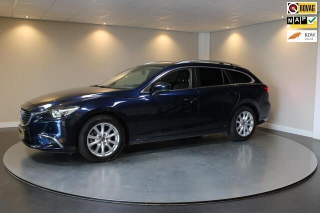 Blauw Gebruikt 2017 Mazda 6 Stationwagen | € 19.440 (Eerlijke prijs) - Afbeelding 1/4