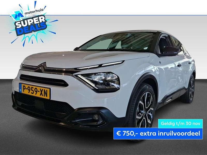 Wit Gebruikt 2022 Citroën e-C4 Feel Hatchback | € 15.930 (Goede deal) - Afbeelding 1/4