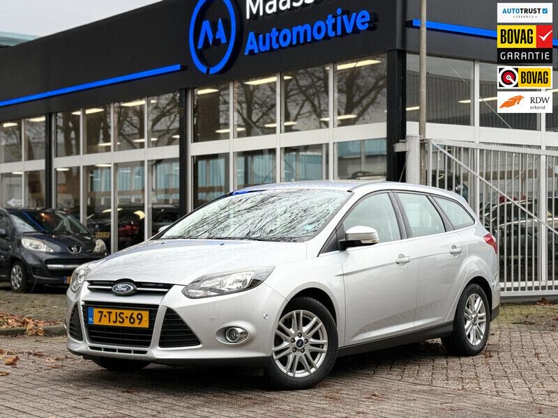 Grijs Gebruikt 2014 Ford Focus Stationwagen | € 6.250 (Eerlijke prijs) - Afbeelding 1/4