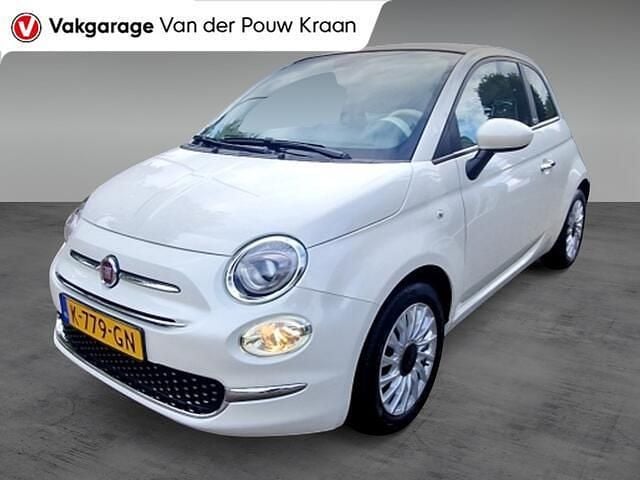 Wit Gebruikt 2021 Fiat 500C Lounge Cabriolet | € 13.295 (Goede deal) - Afbeelding 1/4