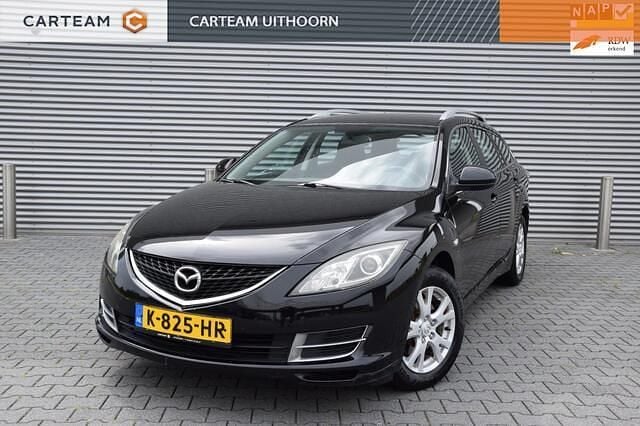 Zwart, metallic lak Gebruikt 2009 Mazda 6 Stationwagen | € 4.850 (Eerlijke prijs) - Afbeelding 1/4