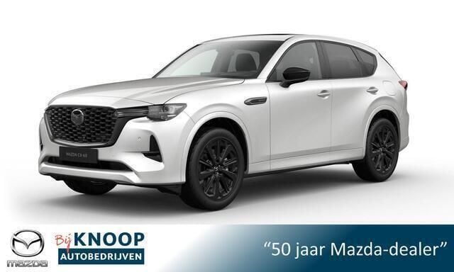 Nieuw Mazda CX-60 Homura-Line 328 PK (241 kW) 2025 Wit SUV