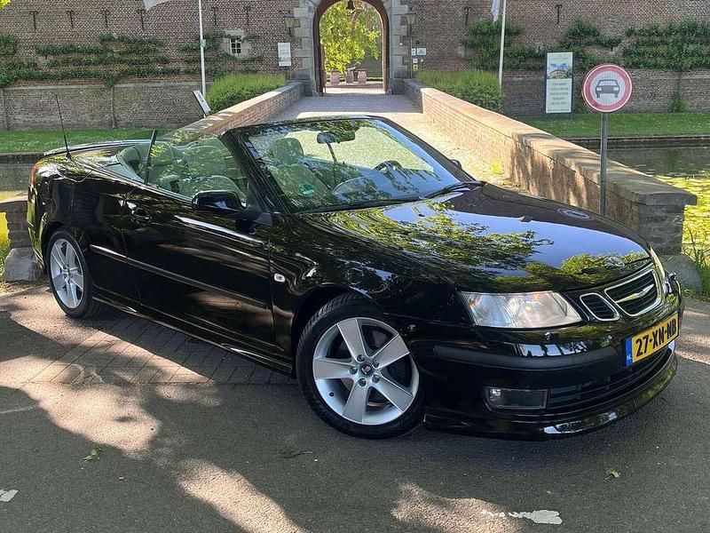 Zwart Gebruikt 2006 Saab 9-3 Cabriolet Aero Cabriolet | € 11.950 (Super prijs) - Afbeelding 1/4