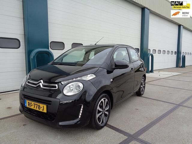 Zwart Occasion 2015 Citroën C1 PureTech Hatchback | € 5.425 (Goede deal) - Afbeelding 1/4