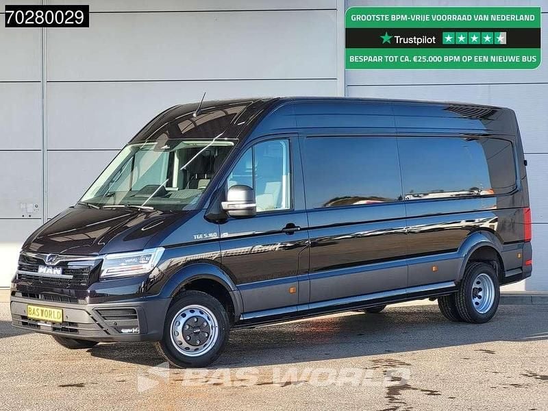 Zwart Nieuw 2025 MAN TGE Van | € 48.900 (Eerlijke prijs) - Afbeelding 1/3