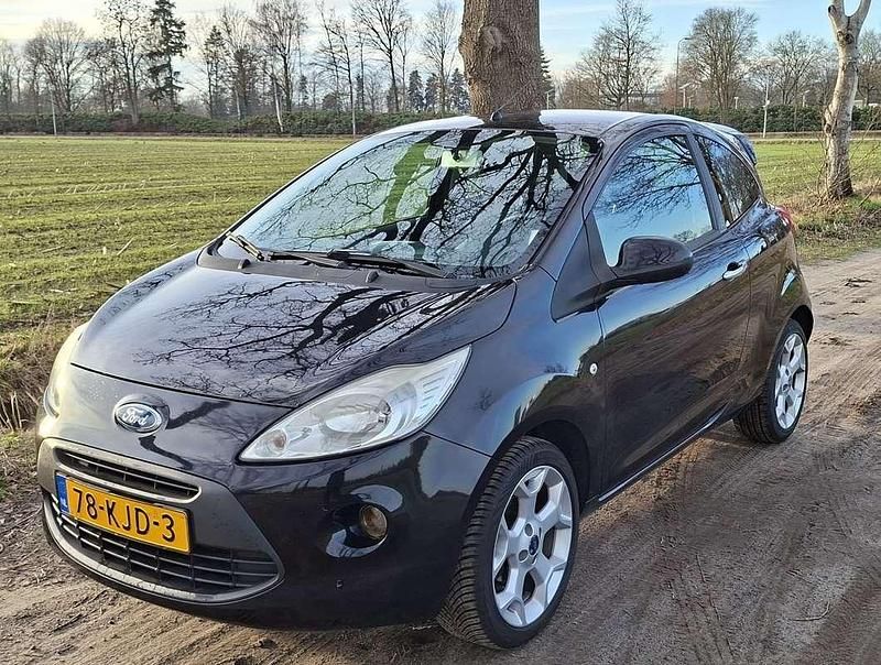 Occasion Ford Ka Titanium 69 PK (50 kW) 2009 Zwart Hatchback