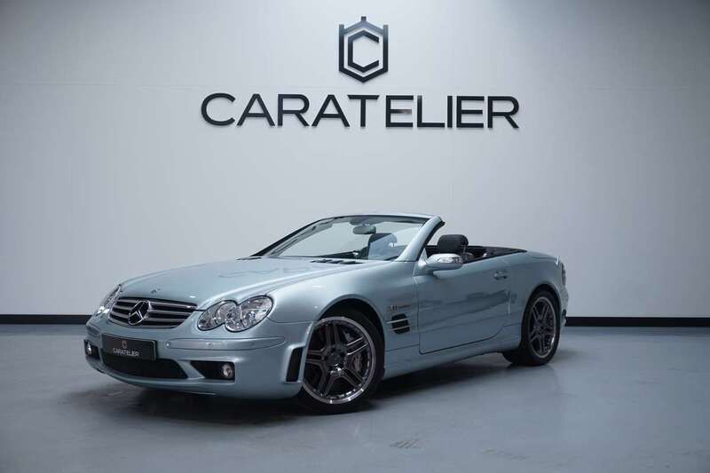 Grijs, metallic lak Gebruikt 2005 Mercedes SL65 AMG AMG Cabriolet | € 94.900 - Afbeelding 1/4