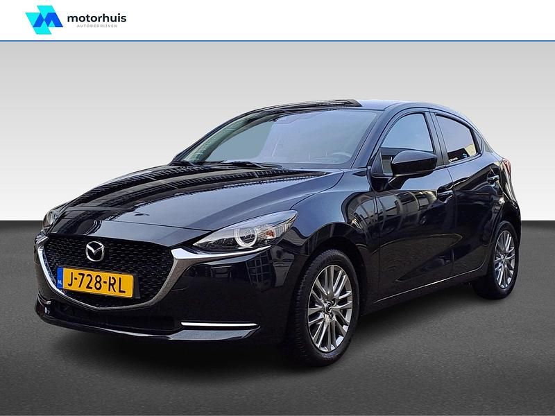 Zwart Occasion 2020 Mazda 2 Luxury Hatchback | € 14.990 (Eerlijke prijs) - Afbeelding 1/4
