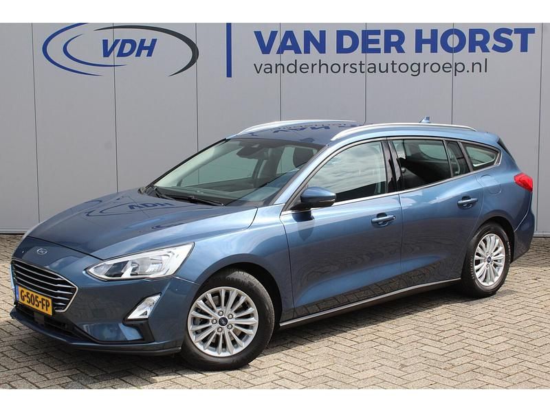 Blauw Gebruikt 2019 Ford Focus Business Edition Stationwagen | € 12.480 (Eerlijke prijs) - Afbeelding 1/3