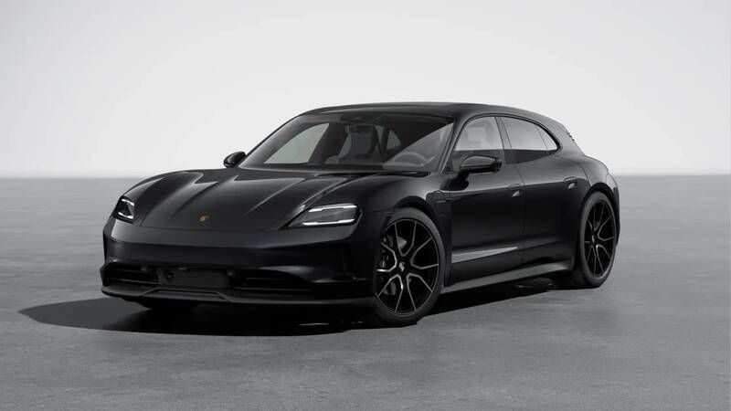 Diepzwart metallic Gebruikt 2023 Porsche Taycan Sport Turismo Sedan | € 112.950 - Afbeelding 1/4