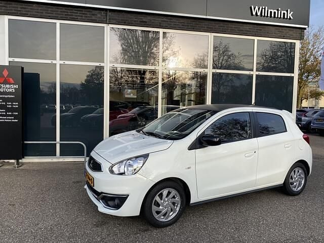 Wit Gebruikt 2018 Mitsubishi Space Star Intense+ Hatchback | € 8.950 (Goede deal) - Afbeelding 1/4