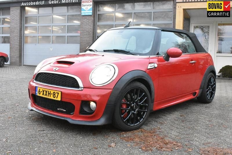 Rood Gebruikt 2013 Mini John Cooper Works Cabriolet Chili Cabriolet | € 16.450 - Afbeelding 1/4