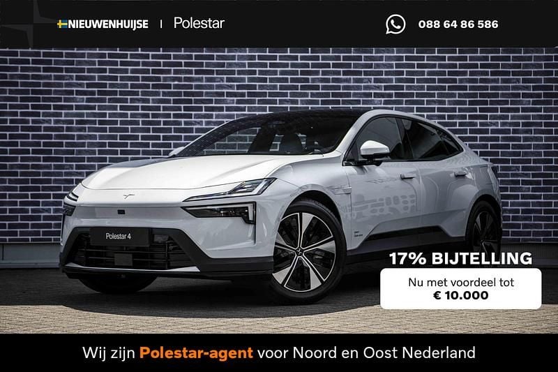 Nieuw Polestar 4 Long Range Single Motor 200 kW (272 PK) 2025 Grijs SUV