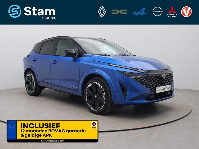 Twotone(blue/black) (blauw metallic) Gebruikt 2024 Nissan Qashqai 360º SUV | € 39.990 (Duur) - Afbeelding 1/4