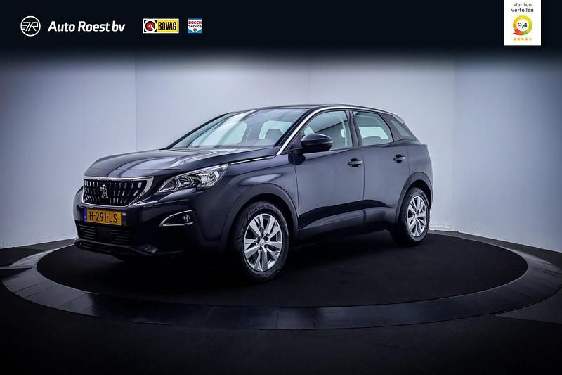 Grijs Gebruikt 2020 Peugeot 3008 Active SUV | € 17.125 (Goede deal) - Afbeelding 1/4