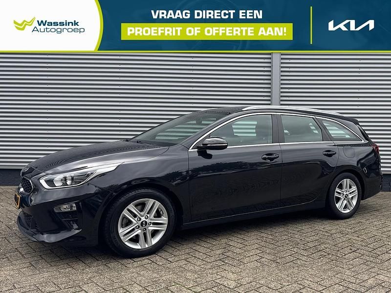 Zwart Gebruikt 2019 Kia Ceed Sportswagon Stationwagen | € 16.735 - Afbeelding 1/4