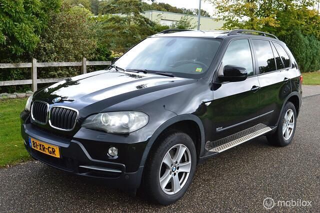 Zwart Gebruikt 2007 BMW X5 SUV | € 8.499 (Super prijs) - Afbeelding 1/4