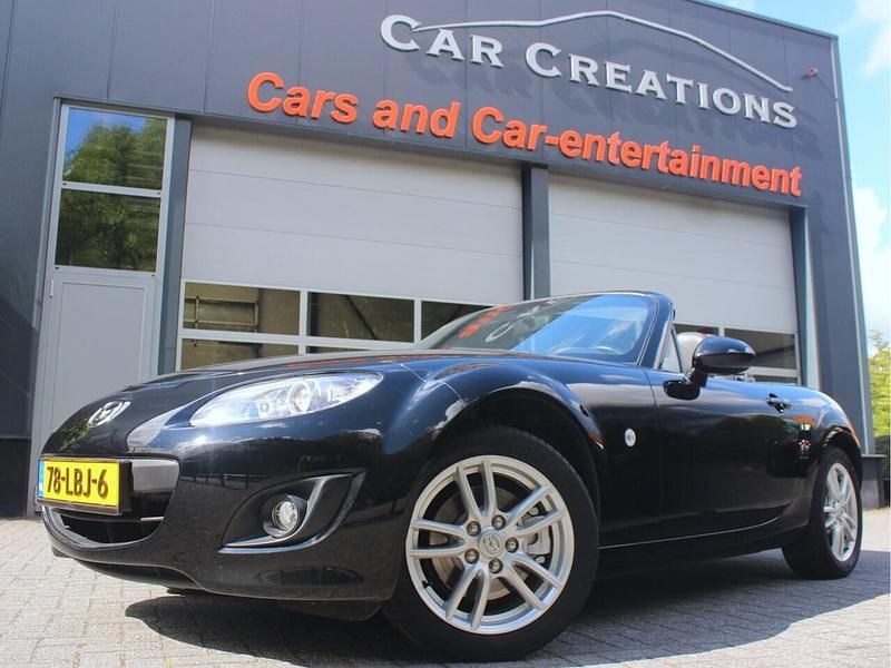 Zwart Gebruikt 2009 Mazda MX5 Cabriolet | € 10.950 (Goede deal) - Afbeelding 1/4