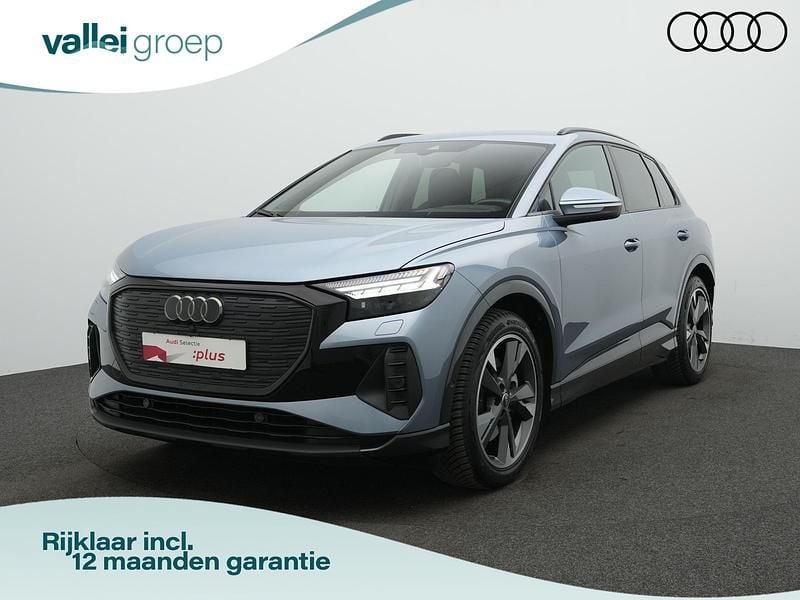 Blauw Occasion 2022 Audi Q4 e-tron Advanced SUV | € 32.200 (Eerlijke prijs) - Afbeelding 1/4