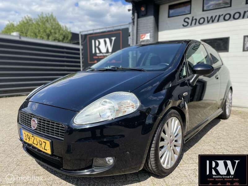 Zwart Gebruikt 2008 Fiat Punto Hatchback | € 1.495 (Iets duurder) - Afbeelding 1/4