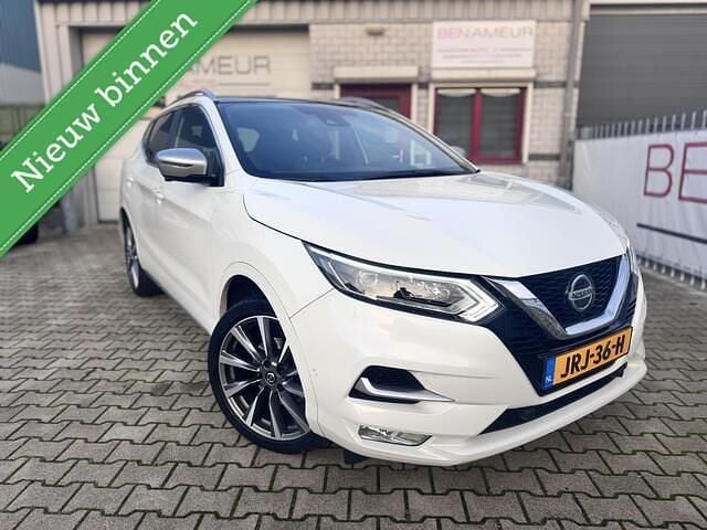 Wit Occasion 2020 Nissan Qashqai Tekna+ SUV | € 18.945 (Goede deal) - Afbeelding 1/4