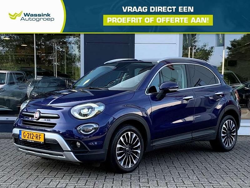 Blauw (metallic) Occasion 2019 Fiat 500X Cross SUV | € 12.990 (Eerlijke prijs) - Afbeelding 1/4