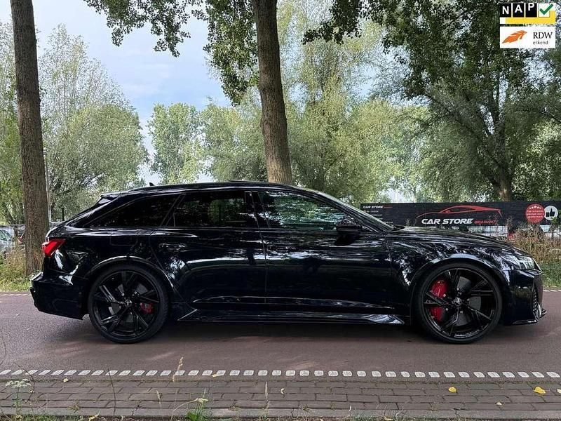 Zwart, metallic lak Gebruikt 2019 Audi RS6 S-Line Stationwagen | € 119.999 - Afbeelding 1/4