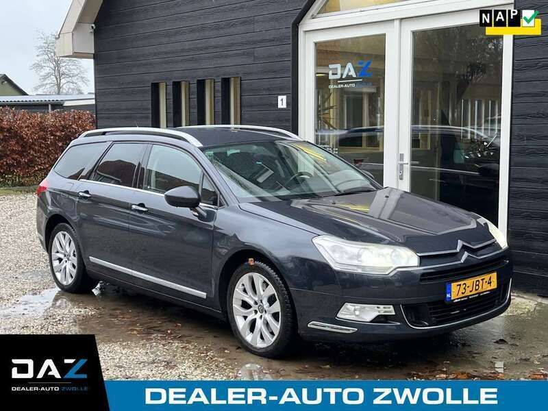 Grijs, metallic lak Gebruikt 2009 Citroën C5 Exclusive Stationwagen | € 4.995 - Afbeelding 1/4