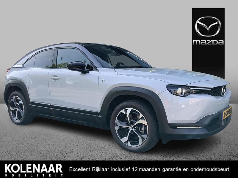 Ceramic metallic 3tone (wit metallic) Gebruikt 2023 Mazda MX30 Ad'Vantage SUV | € 24.395 (Super prijs) - Afbeelding 1/4