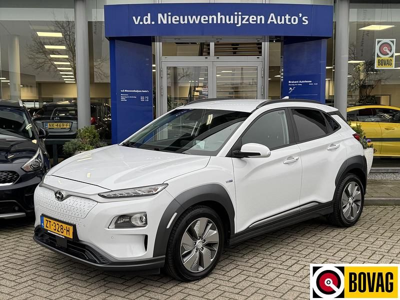 Wit Occasion 2019 Hyundai Kona Premium SUV | € 14.950 (Super prijs) - Afbeelding 1/4