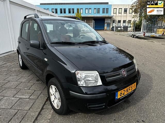 Zwart Gebruikt 2009 Fiat Panda Hatchback | € 1.750 (Goede deal) - Afbeelding 1/4