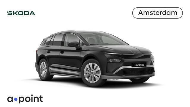 Zwart Nieuw 2025 Skoda Enyaq iV Business Line SUV | € 44.449 (Super prijs) - Afbeelding 1/4