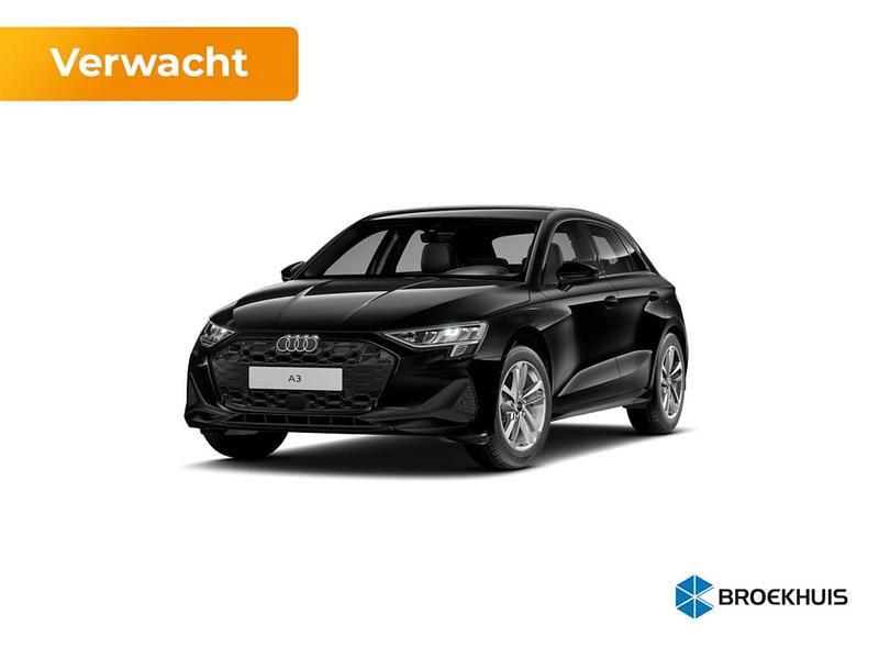 Zwart Nieuw 2025 Audi A3 Sportback Proline Hatchback | € 39.990 (Goede deal) - Afbeelding 1/4