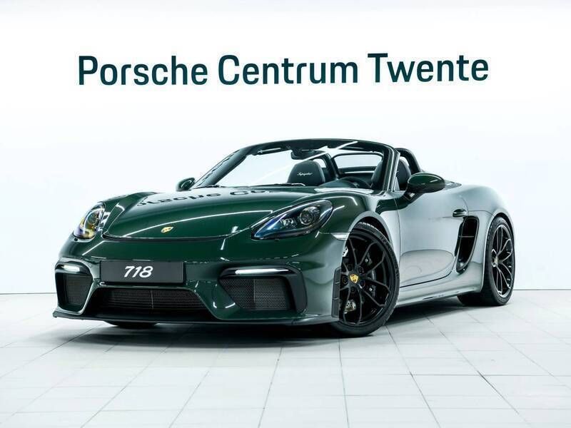 Stuurcode individuele kleur: underberg green Gebruikt 2022 Porsche 718 Spyder | € 159.900 - Afbeelding 1/4