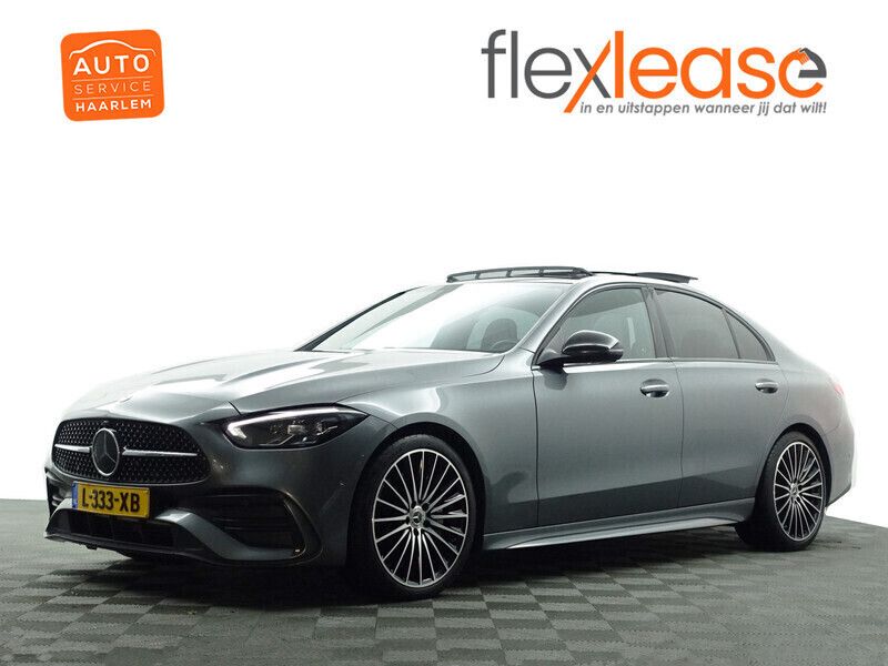 Grijs metallic Gebruikt 2021 Mercedes C200 AMG Sedan | € 45.900 - Afbeelding 1/4