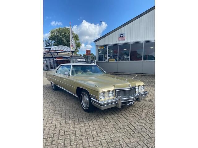 Geel Gebruikt 1973 Cadillac Deville Sedan | € 9.950 - Afbeelding 1/4